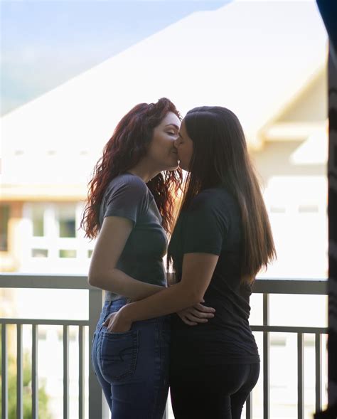 lesbian kiss sex|Lesbian Kissing Porn Videos 